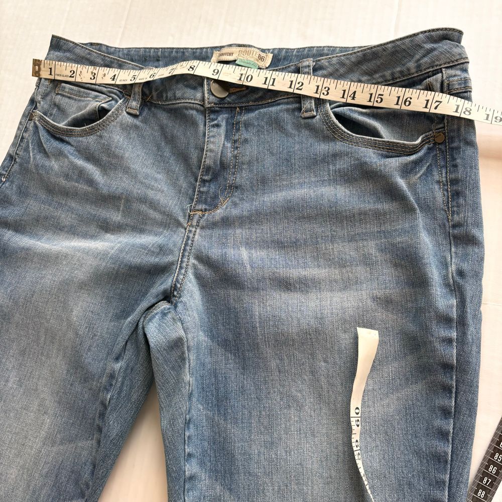 Vintage Womens Route 66 Boot Cut Jeans‎ Classic Denim Mid Rise western - Picture 8 of 11